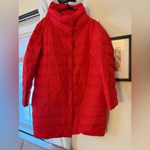 Eileen Fisher puffer down coat